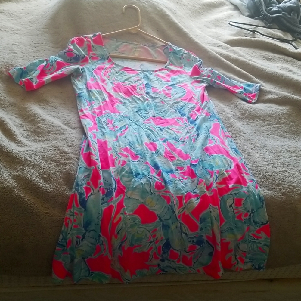 Lilly Pulitzer 3/4 sleeve dress